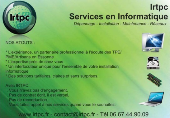 Services en informatiques pour particuliers et entreprises