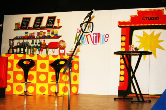 musical muurschildering basisschool