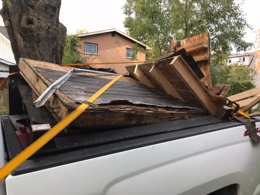 Shed removal