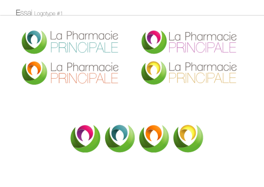 Propositions de logotype pour la pharmacie principale