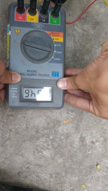 Earth pit Testing with Digital Tester