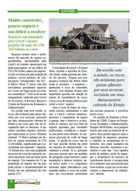 Matéria finalista no Prêmio Allianz de Jornalismo - 2013