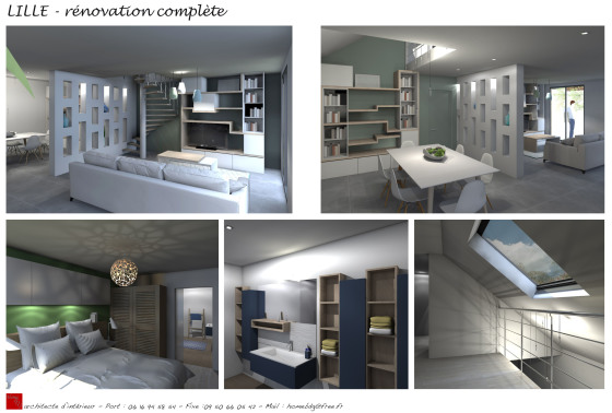 Rénovation compléte et extension de toiture