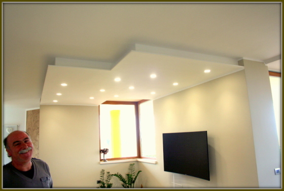 Controsoffitto in cartongesso