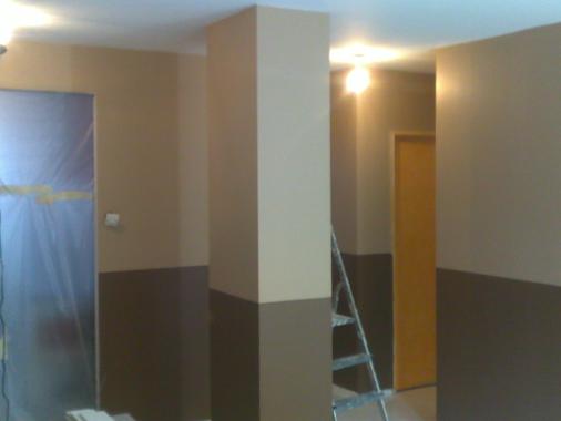 peinture bi-couleur
