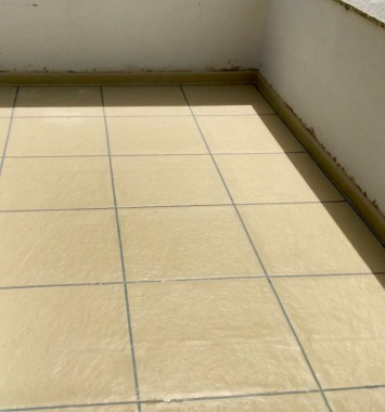 Terraço impermeabilizado