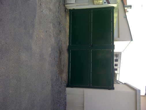 Fabrication et pose d'un portail