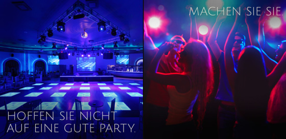 Eine gute Party wird gemacht.