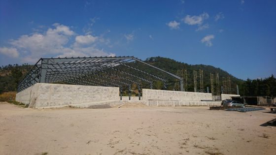 Construcción con acero