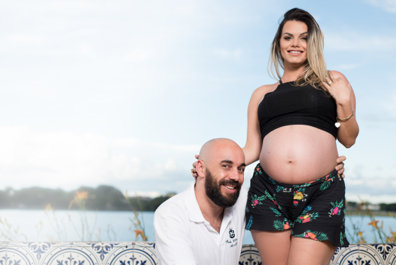 Ensaio fotográfico para gestante