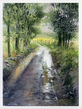 Aquarelle sur papier