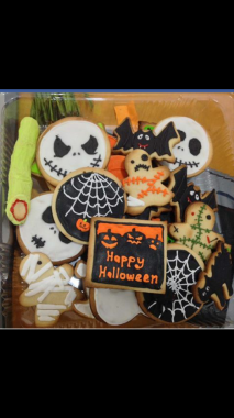 Galletas devoradas halloween