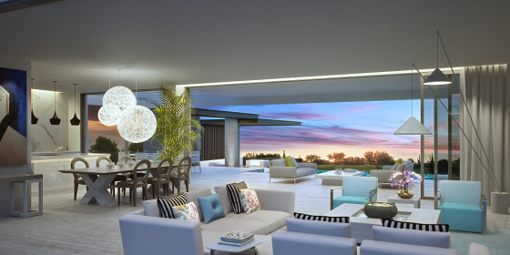 Moderna villa en la zona de Estepona