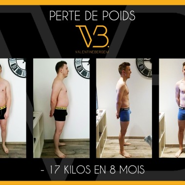 Rémy a perdu 17kg grâce à une alimentation seine et une activité sportive régulière 