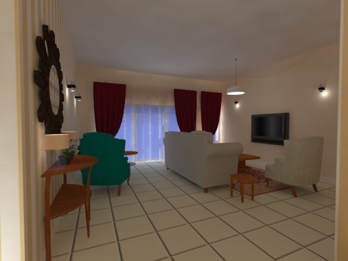 Living room view