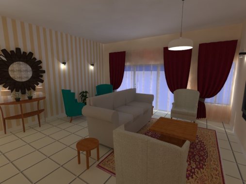 Living room view
