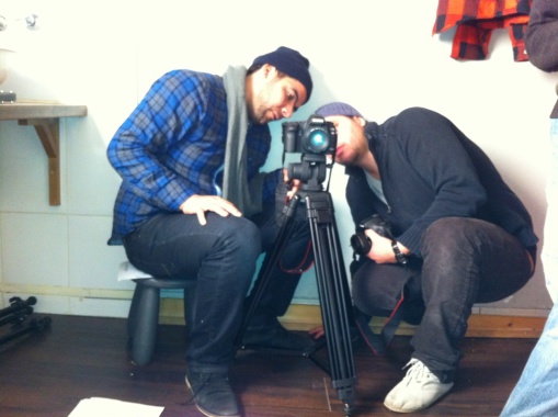 Photo sur tournage