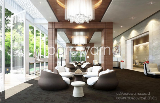 desain ruang lobby