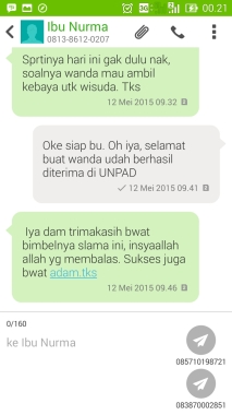 Berhasil masuk fak. Psikologi UNPAD