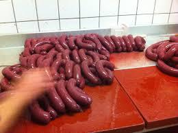 fabrication de boudin