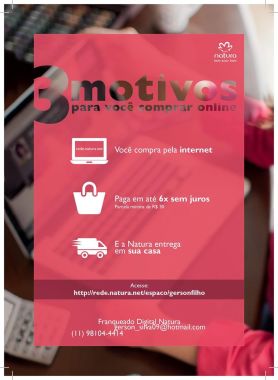 Consultor Digital da Natura e outras empresa.