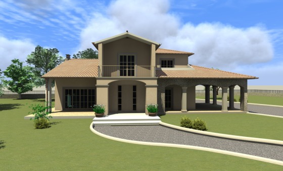 progetto per una villa