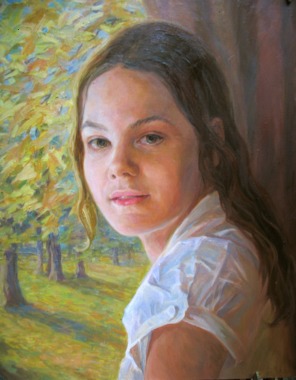 Portrait d'une jeune fille