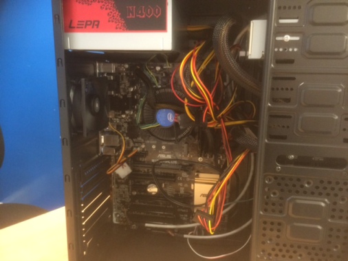 Assemblage I5 skylake 8GB ddr4 2133mhz, SSD Kingston 120GB.