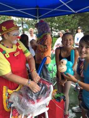 Daffy Dill's balloon brings smiles! 