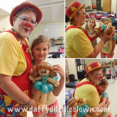 Kids love Daffy Dill's Balloons 