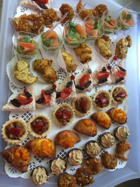 Assortiment de pièces apéritives