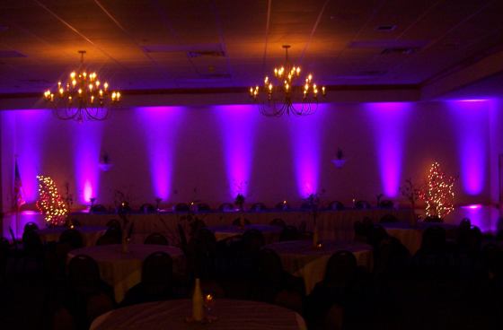 Uplighting for YOUR EVENT!