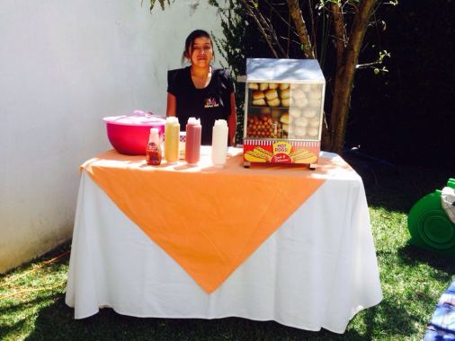 Servicio de HotDog (pan a vapor)