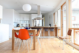 Pari réussi pour cette maison habitée par un jeune couple.