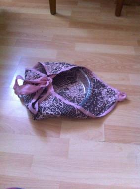Sac à tarte, simple mais utile.