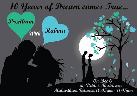 wedding poster