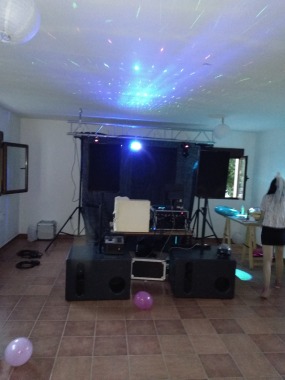 Disco movil  para despedidas o bodas 4500w sonido