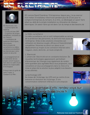 Retrouvez nous sur notre site web et Facebook