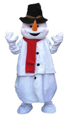 La mascotte Bonhomme de Neige