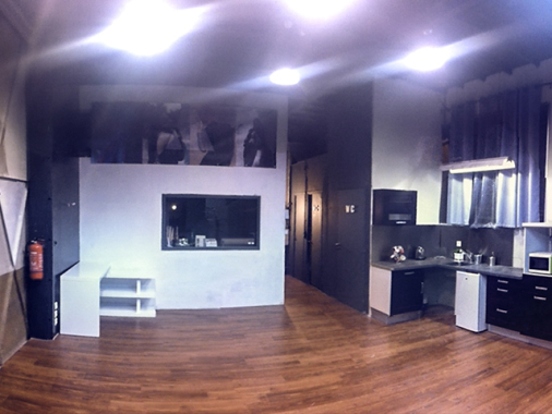 La Cuisine Equipée du Studio Atrium.
