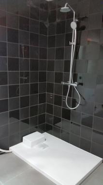 Création de douche avec accès PMR