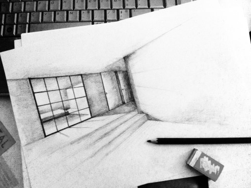 Croquis crayon