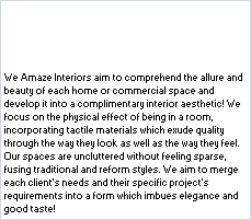 Amaze Interiors