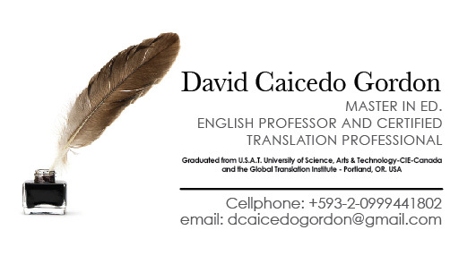 Contrata un profesional a la hora de aprender inglé