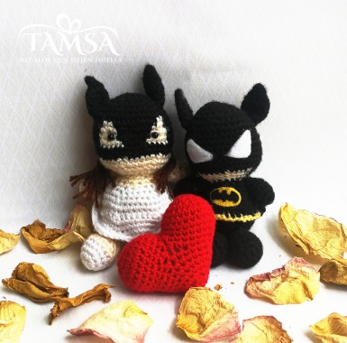 Regalos tejidos temática superheroes