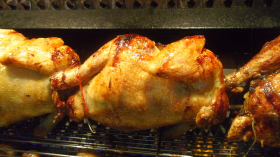 poulets fermiers label rouge rôtis à la flamme