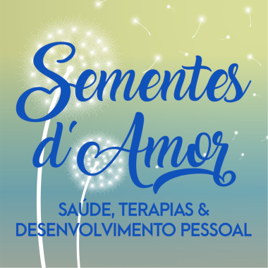 Logo Sementes d'Amor fundo dentes de leão (ilustração)