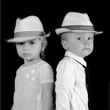Portraits d'enfants