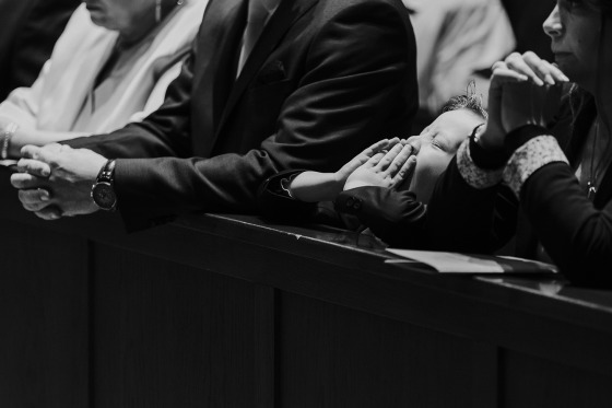 Kirche - kann schon mal für Kinder ein wenig langweilig werden ;-)