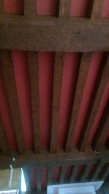 Plafond d'origine (boiserie )